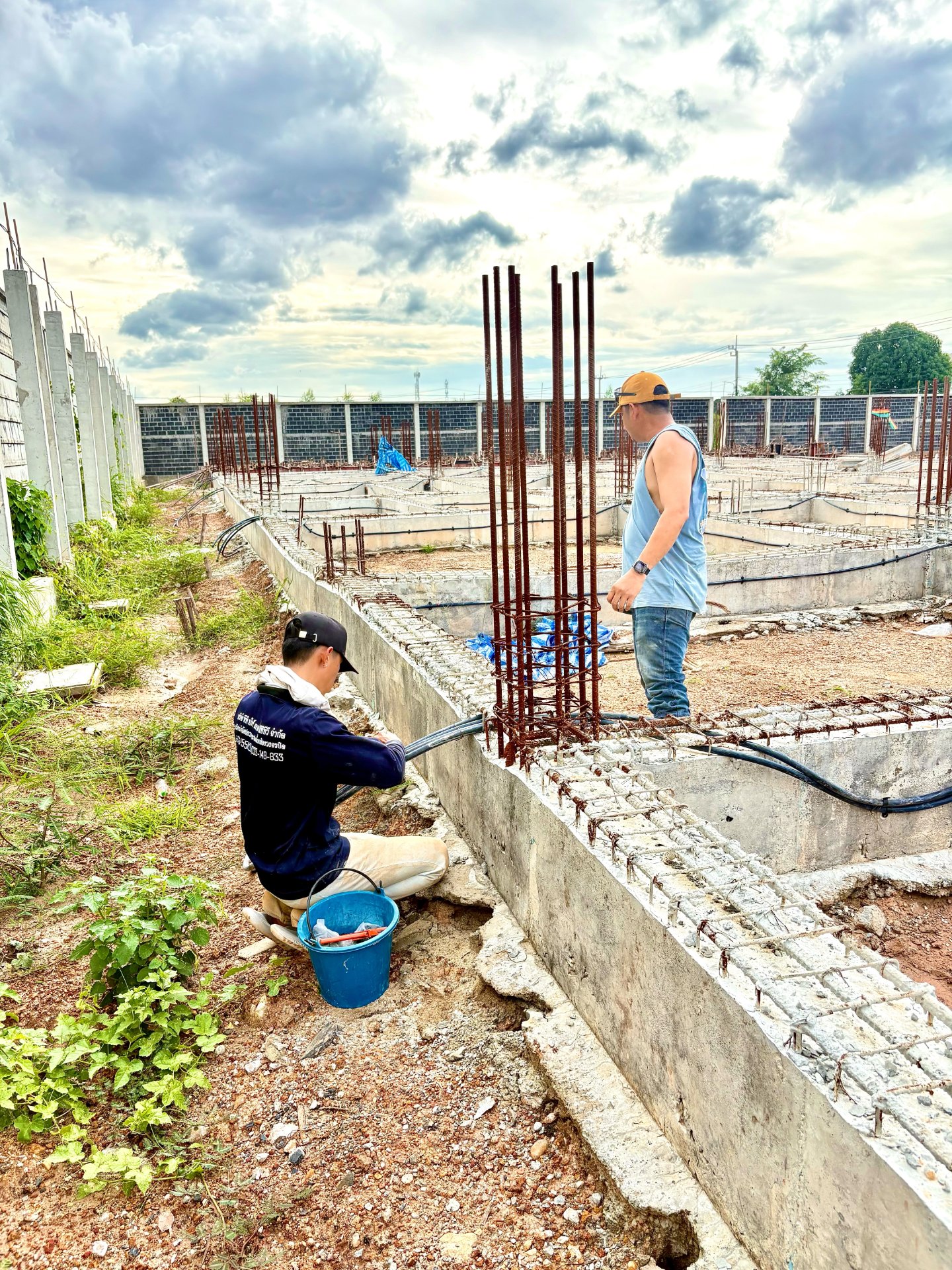 วางท่อป้องกันปลวกบ้านสร้างใหม่ รูปที่ 10