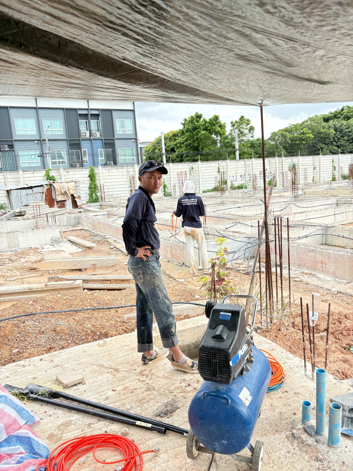 วางท่อป้องกันปลวกบ้านสร้างใหม่ รูปที่ 9