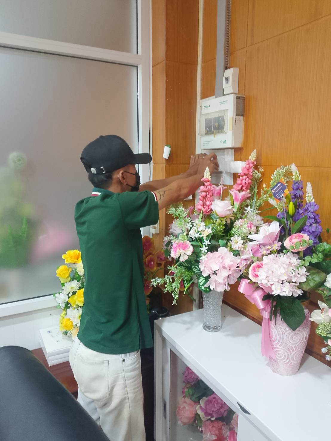 กำจัดปลวก ในโรงเรียนสวนกุหลาบ กำจัดปลวด้วยระบบเหยื่อ รูปที่ 8